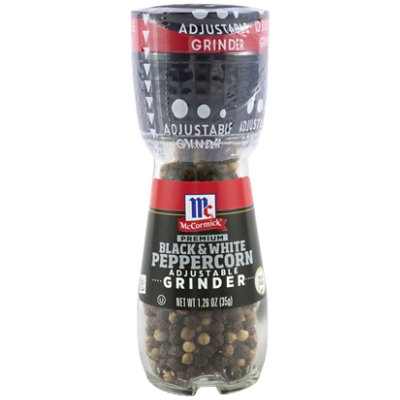 McCormick Premium Black & White Peppercorn Grinder - 1.26 Oz