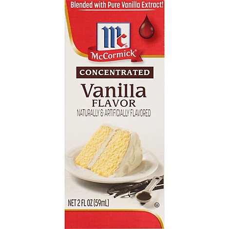 McCormick Vanilla Flavor Extract Concentrated - 2 Fl. Oz.