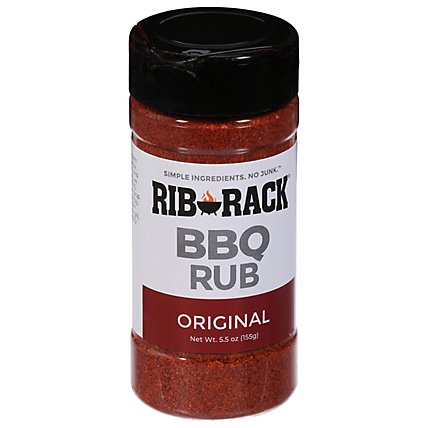 Rib Rack Dry Rub Original Seasoning - 5.5 Oz - Image 1