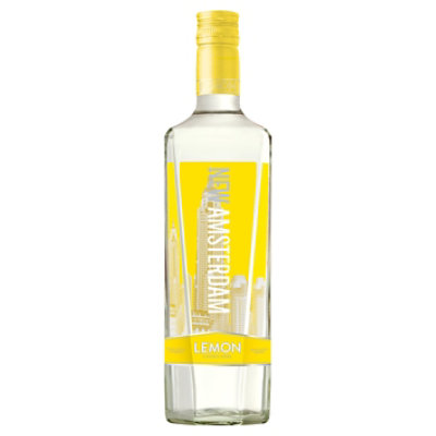 New Amsterdam Vodka Lemon Flavored 80 Proof - 750 Ml - Image 1