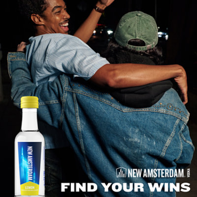 New Amsterdam Vodka Lemon Flavored 80 Proof - 750 Ml - Image 3