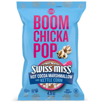 Angie's BOOMCHICKAPOP Hot Cocoa Marshmallow Flavored Kettle Corn Popcorn - 4.5 Oz - Image 1