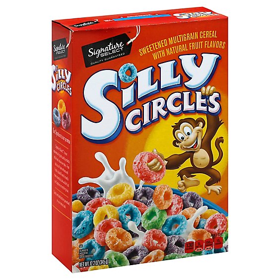 Signature Select Cereal Silly Circle - 12.2 Oz
