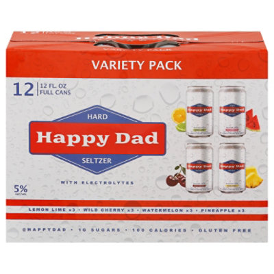 Happy Dad Hard Seltzer In Can - 12-12 Fl. Oz. - Image 3