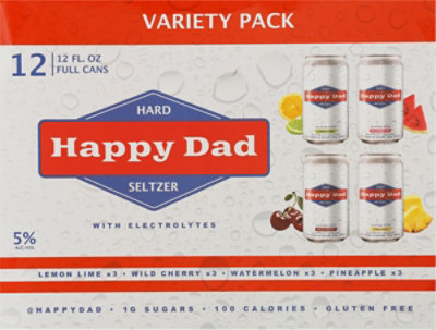 Happy Dad Hard Seltzer In Can - 12-12 Fl. Oz. - Image 6