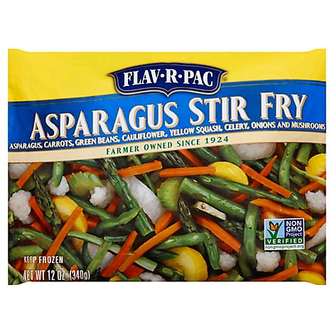 Flav R Pac Stir Fry Vegetables Asparagus - 12 Oz