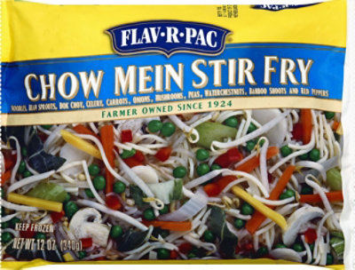 Flav R Pac Stir Fry Vegetables Chow Mein - 12 Oz - Image 2