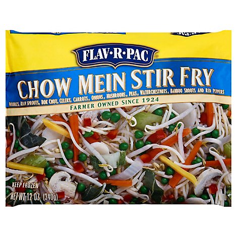 Flav R Pac Stir Fry Vegetables Chow Mein - 12 Oz