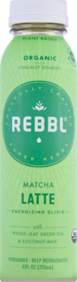 Rebbl Match Latte Super Herb Elixir - 12 Fl. Oz. - Image 2