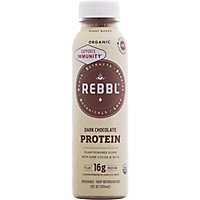 Rebbl Protein Dark Chocolate - 12 Fl. Oz. - Image 2