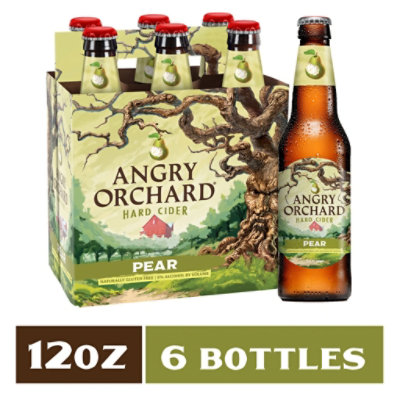 Angry Orchard Hard Cider Pear Bottles - 6-12 Fl. Oz. - Image 1