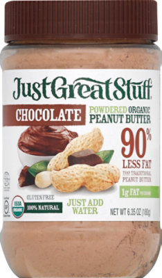 Just Grea Peanut Bttr Pwdr Choc - 6.43 Oz - Image 2
