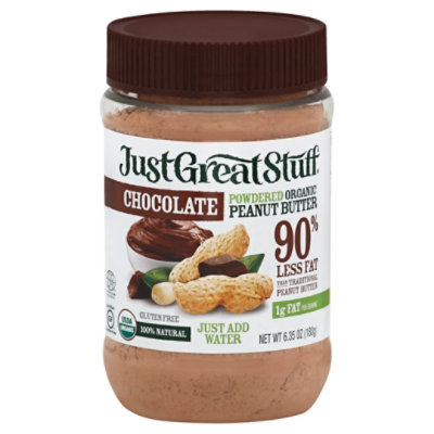 Just Grea Peanut Bttr Pwdr Choc - 6.43 Oz - Image 1