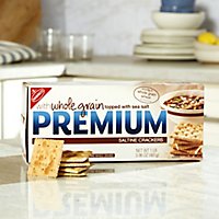 Nabisco Premium Crackers Saltine Whole Grain - 17 Oz - Image 7