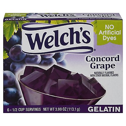 Welchs Concord Grape Gelatin 6 Serve - 3.99 Oz - Image 3
