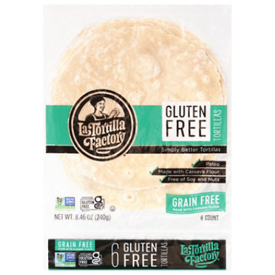 La Tortilla Factory Gluten Free Cassava Flour Tortillas - 6 Ct - Image 3