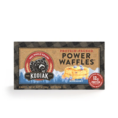 Kodiak Blueberry Power Waffles Box - 10.72 Oz - Image 2