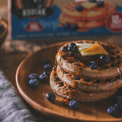 Kodiak Blueberry Power Waffles Box - 10.72 Oz - Image 2