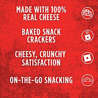 Cheez-It Cheese Crackers Baked Snack Cheese Pizza - 12.4 Oz - Image 4