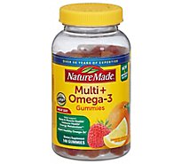 Nature Made Gummies Adult Multi & Omega 3 - 140 Count