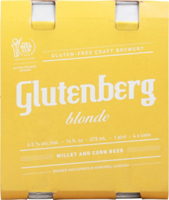 Glutenberg Blonde Ale In Bottles - 4-16 Fl. Oz. - Image 6