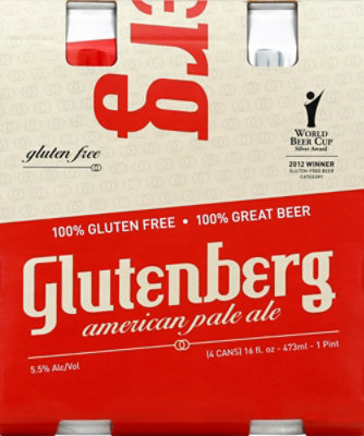 Glutenberg American Pale Ale In Bottles - 4-16 Fl. Oz. - Image 3