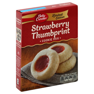 Betty Crocker Cookie Strawberry Thumbprint - 12.2 Oz