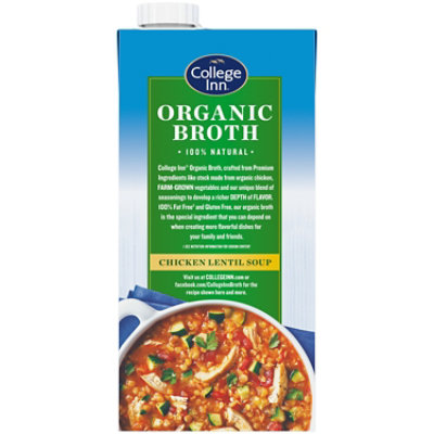 College Inn Broth Organic Chicken - 32 Oz - Image 3