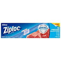Ziploc Brand Slider Freezer Bags Gallon With Power Shield Technology - 10 Count - Image 2