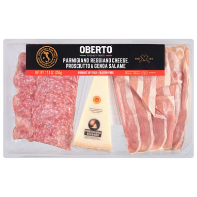 Oberto Parmigiano Cheese Prosciutto & Genoa Salame - 12.3 Oz - Image 3