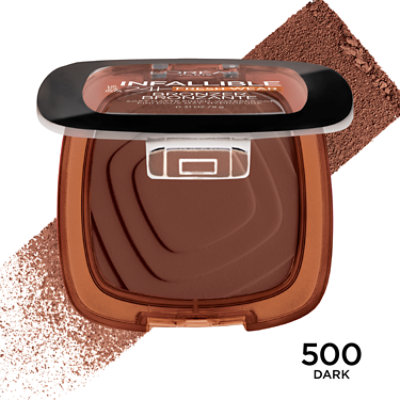 L'Oreal Paris Infallible Up to 24H Fresh Wear Soft Matte Bronzer Dark - 0.31 Oz - Image 2