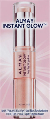 Almay Inst Glw Hghltr Duo Soft Glow - .1 Fl. Oz. - Image 2