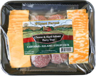 Wilmot Farms Hard Salame & Cheese Party Tray - 12 Oz - Image 1