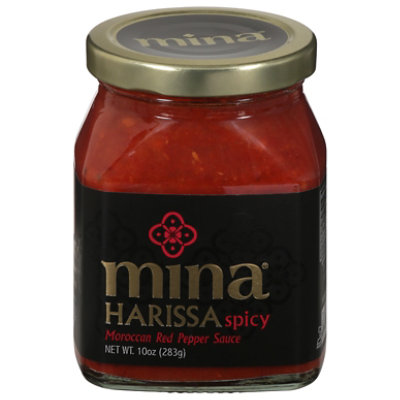 Mina Sauce Harissa Moroccan Red Pepper Spicy - 10 Oz - Image 3