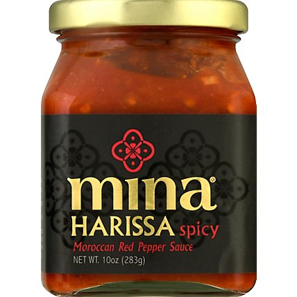 Mina Sauce Harissa Moroccan Red Pepper Spicy - 10 Oz - Image 2