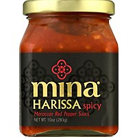 Mina Sauce Harissa Moroccan Red Pepper Spicy - 10 Oz - Image 2