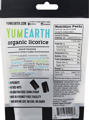 Yumearth Licorice Black Gf Org - 5 Oz - Image 6
