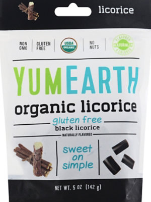 Yumearth Licorice Black Gf Org - 5 Oz - Image 2