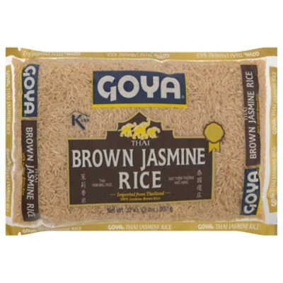 Goya Rice Brown Jasmine Thai Bag - 32 Oz - Image 3