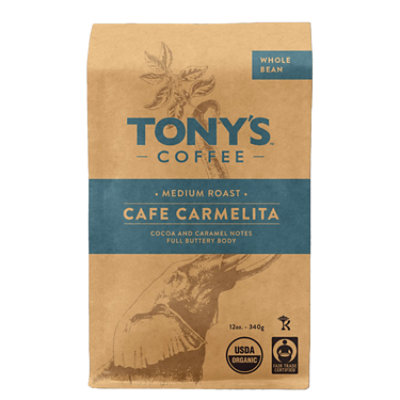 Tony's Cafe Carmelita Drip Grind - 12 Oz - Image 1