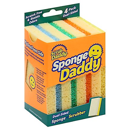 Scrub Dad Sponge Daddy - 4 Count - Image 1