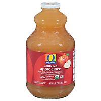O Organics Organic Cider Apple Unfiltered - 64 Fl. Oz. - Image 1