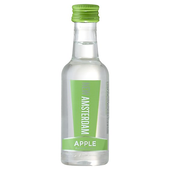 New Amsterdam Vodka Apple Flavored - 50 Ml