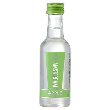New Amsterdam Vodka Apple Flavored - 50 Ml - Image 1