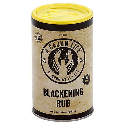A Cajun Life Blackening Seasoning - 8 Oz - Image 1