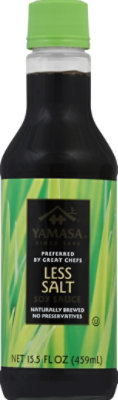 Yamasa Sauce Soy Less Salt - 15.5 Fl. Oz. - Image 2