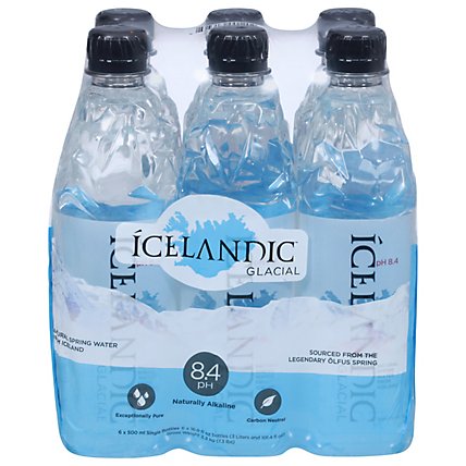 Ícelandic Glacial Natural Spring Water In Bottles - 6-16.9 Fl. Oz. - Image 3