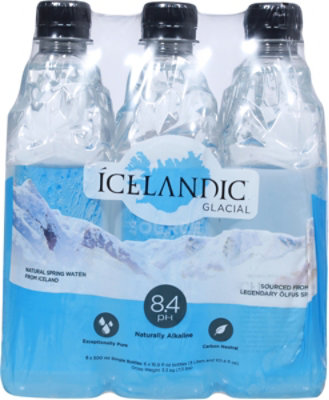 Icelandic Glacial Natural Spring Water In Bottles - 6-16.9 Fl. Oz. - Image 4