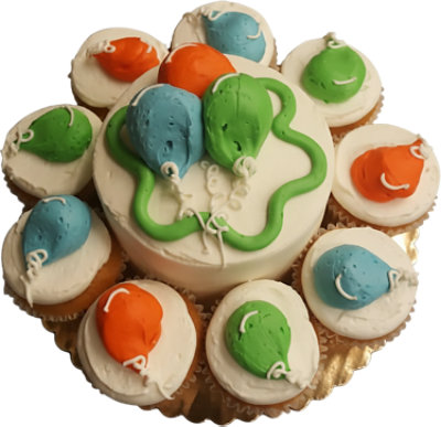 Bakery Cakes Plus Cake White With White Buttercream Icing - Each - Image 1