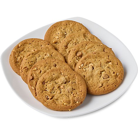 Bakery Cookies Peanut Butter 8 Count - Each